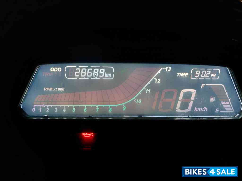 Red Bajaj Dominar 250