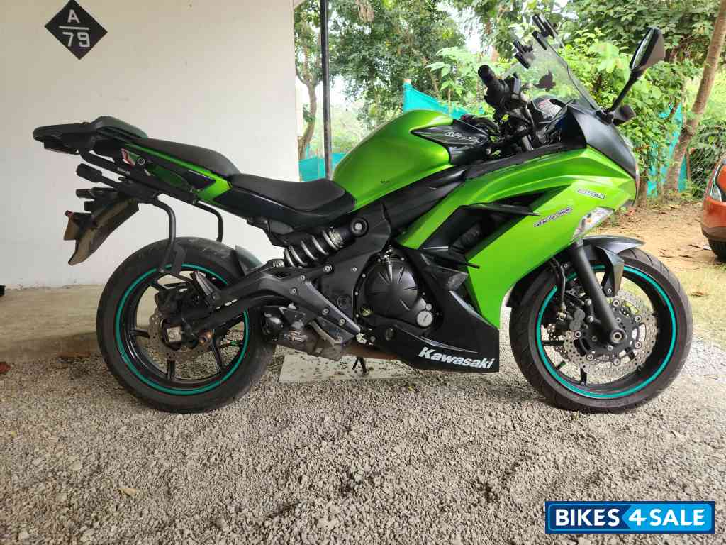 Green Kawasaki Ninja 650R Green Kawasaki Ninja 650R