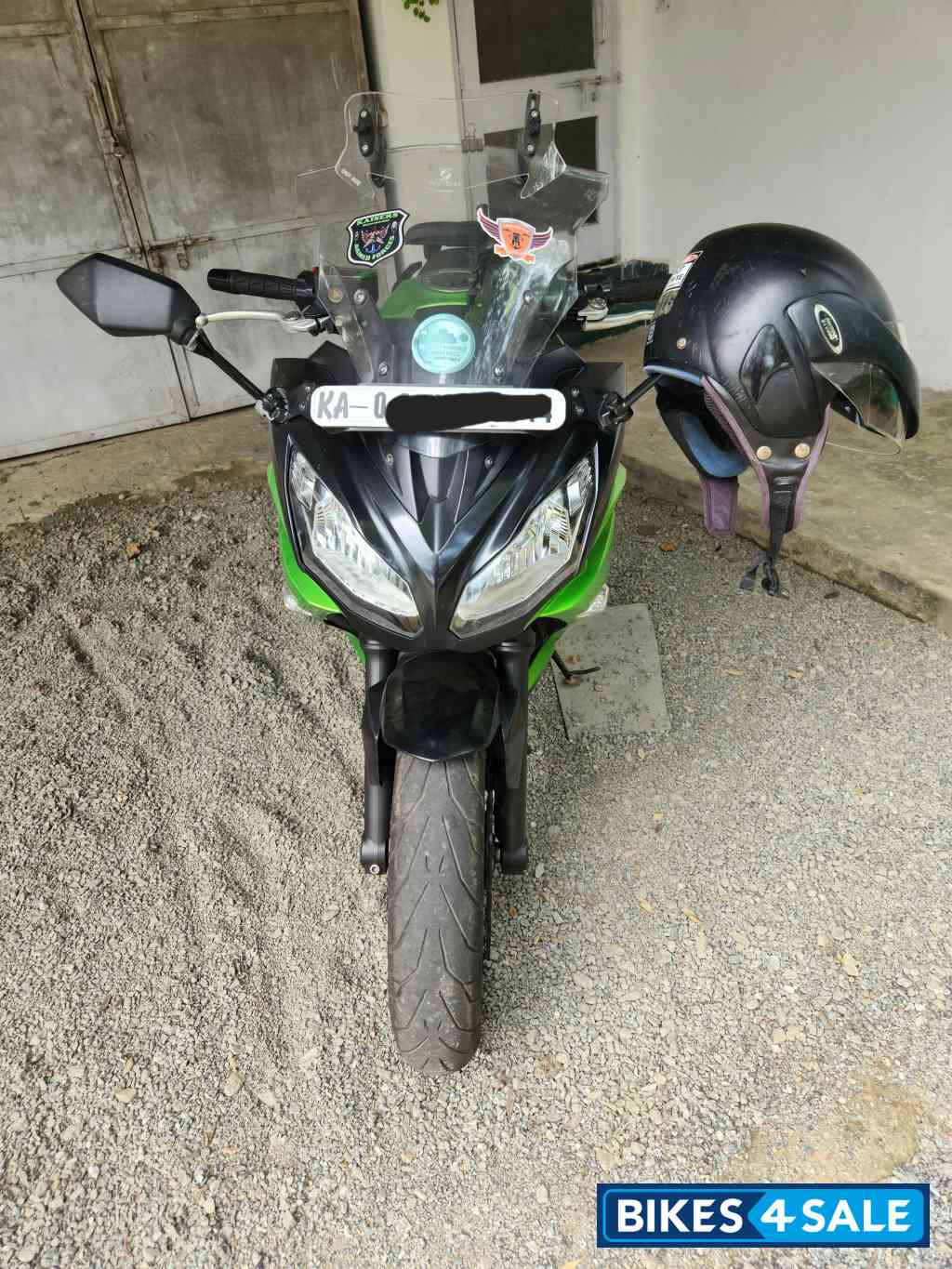 Green Kawasaki Ninja 650R Green Kawasaki Ninja 650R