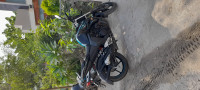 Blue Yamaha FZ-S