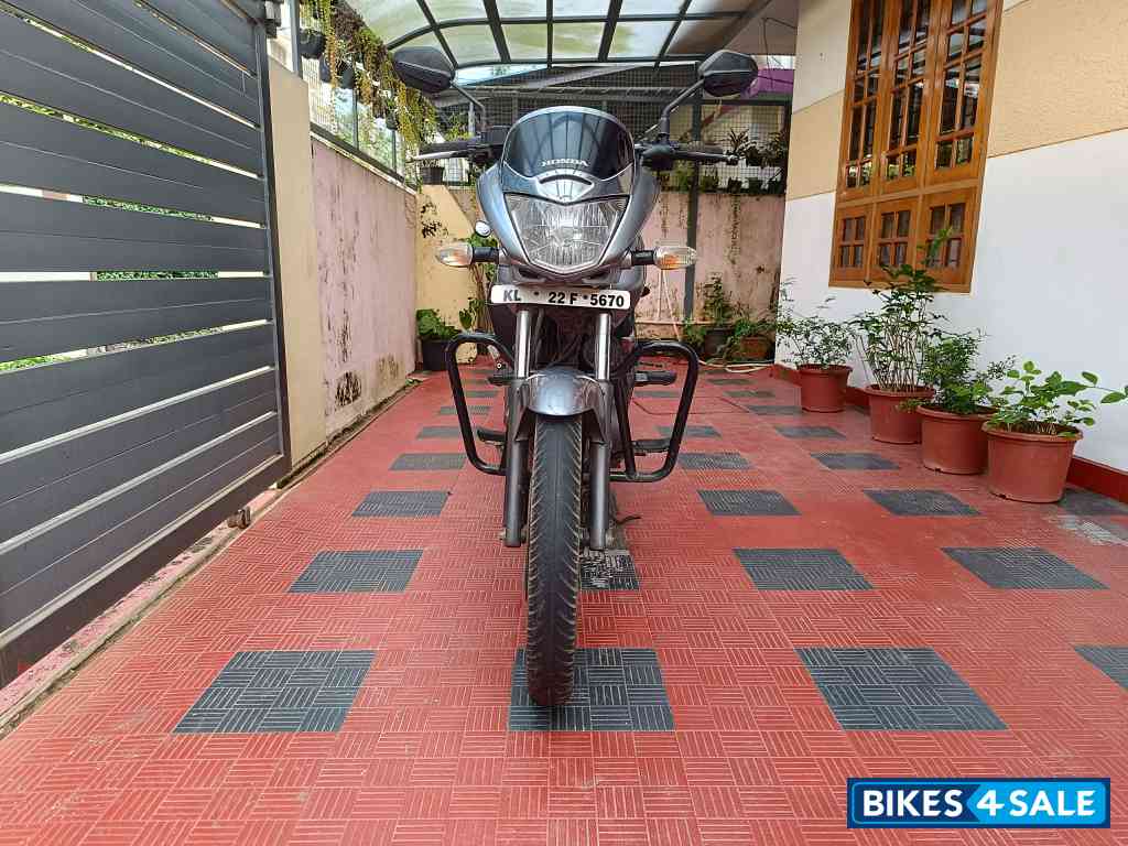 Silver Honda CB Unicorn