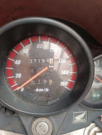 Silver Honda CB Unicorn