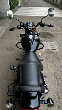 Ebony Black Met Bajaj Avenger Street 160 BS6