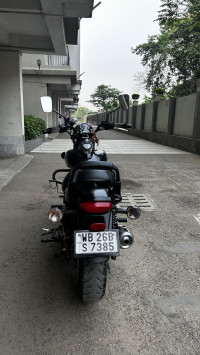 Ebony Black Met Bajaj Avenger Street 160 BS6