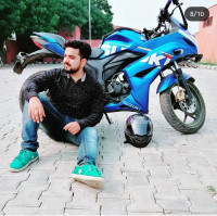 Moto Gp Blue Suzuki Gixxer SF