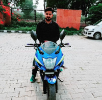 Moto Gp Blue Suzuki Gixxer SF