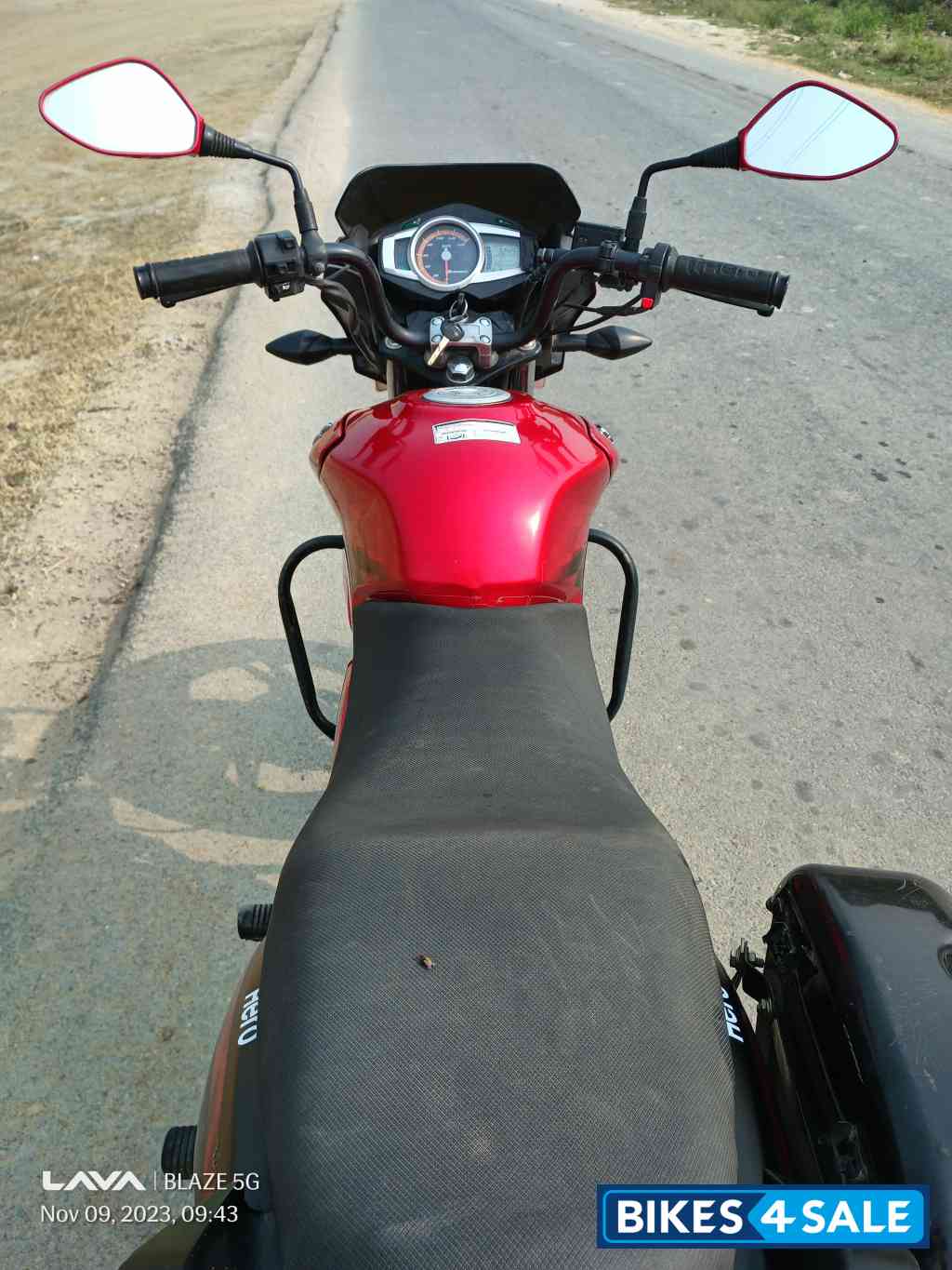 Candy Red Hero Glamour 125