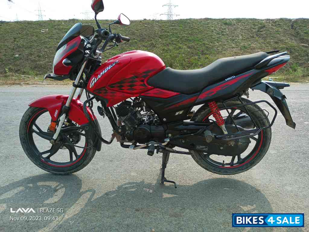 Candy Red Hero Glamour 125