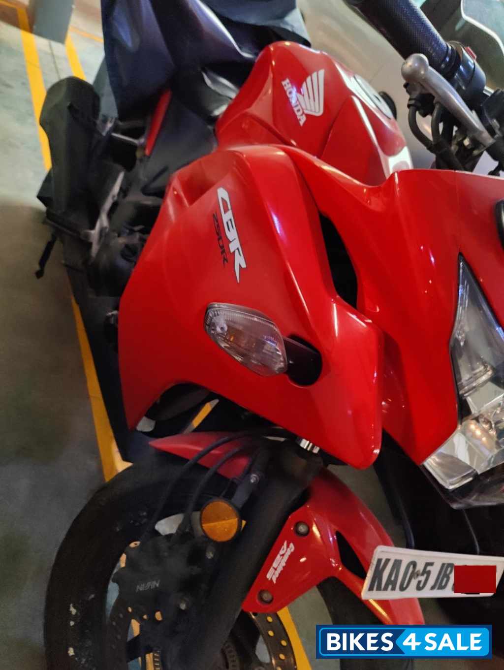 Red Honda CBR 250R ABS