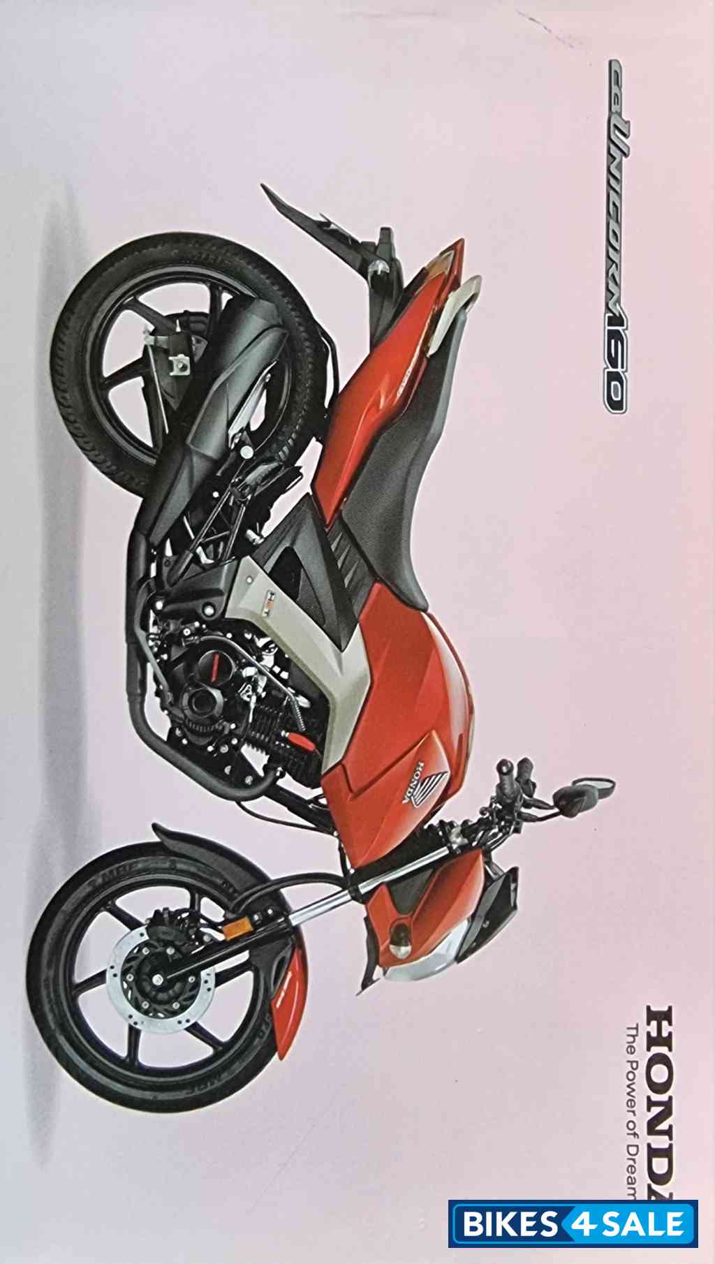 Wine Red Honda CB Unicorn 160