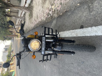 Yellow Royal Enfield Meteor 350