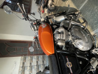 Orange Crush Royal Enfield Interceptor 650 Twin