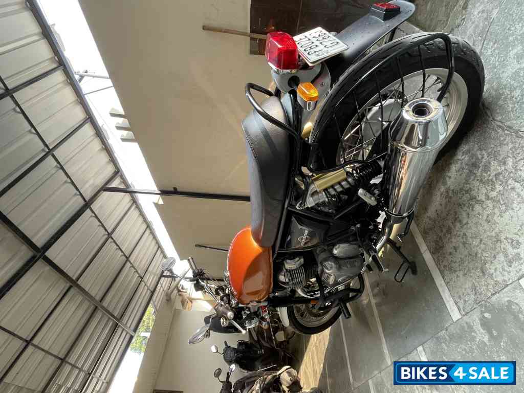 Orange Crush Royal Enfield Interceptor 650 Twin