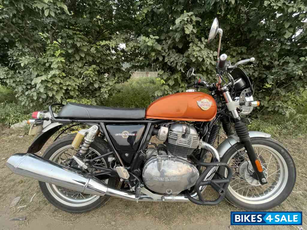 Orange Crush Royal Enfield Interceptor 650 Twin