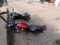 Red And Black Royal Enfield Thunderbird X 350