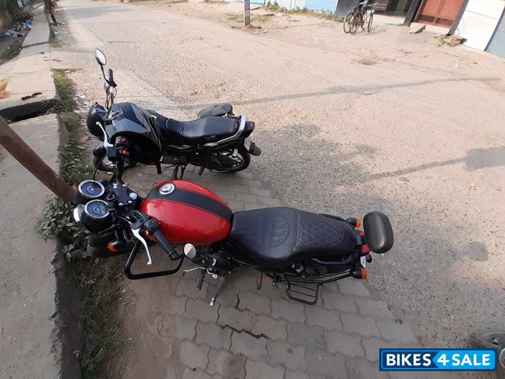 Red And Black Royal Enfield Thunderbird X 350 Red And Black Royal Enfield Thunderbird X 350