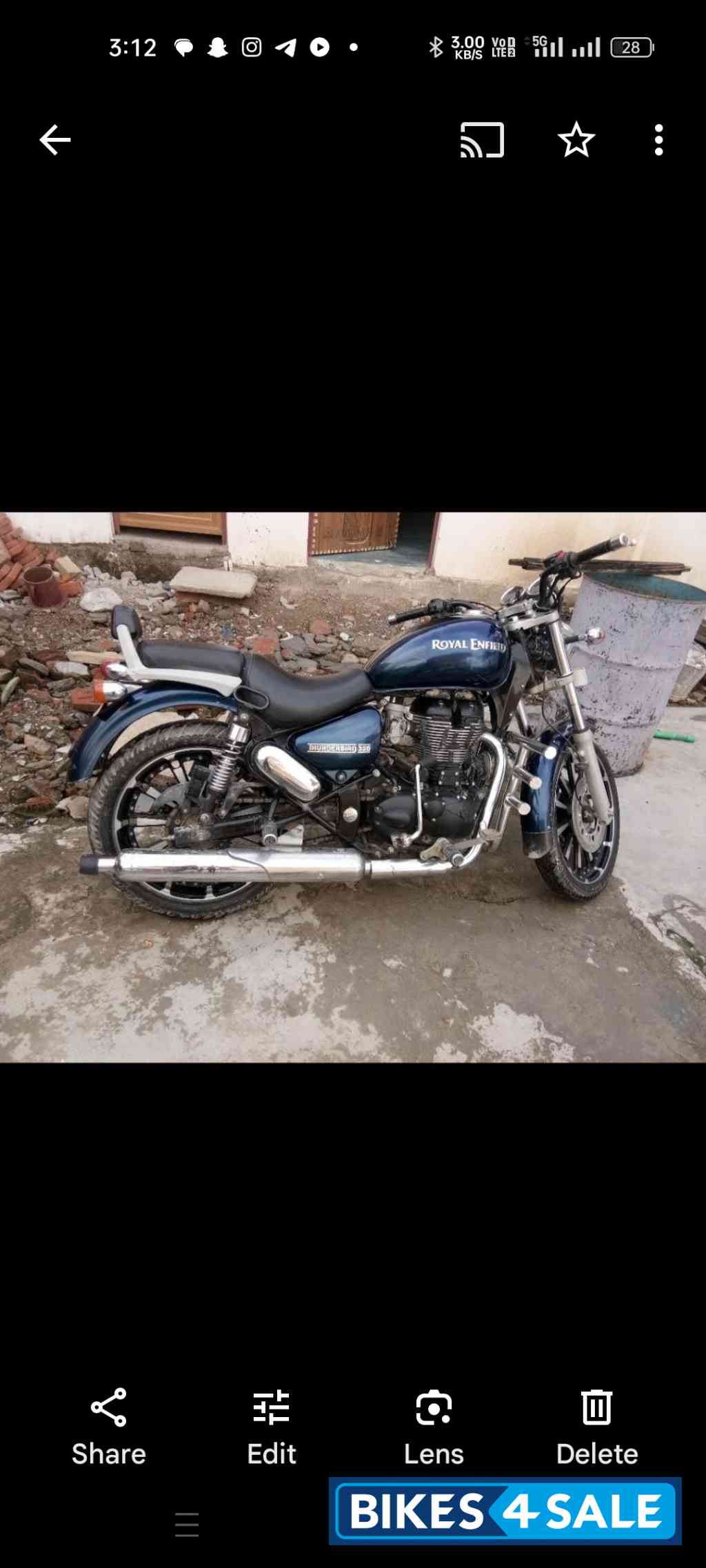 Royal Enfield Thunderbird TwinSpark 350