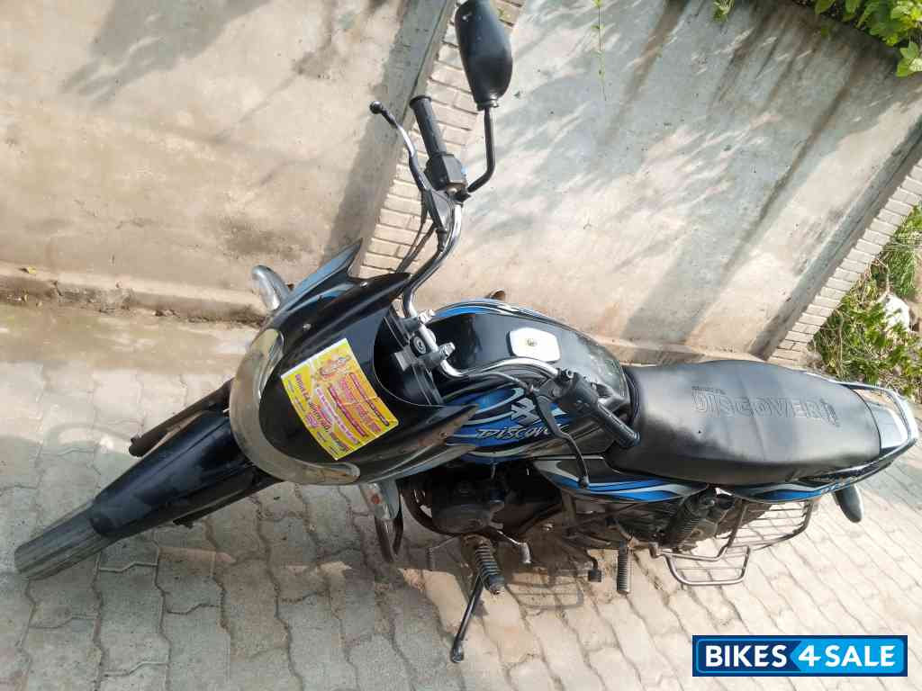 Blue Black Bajaj Discover 100 DTS-Si