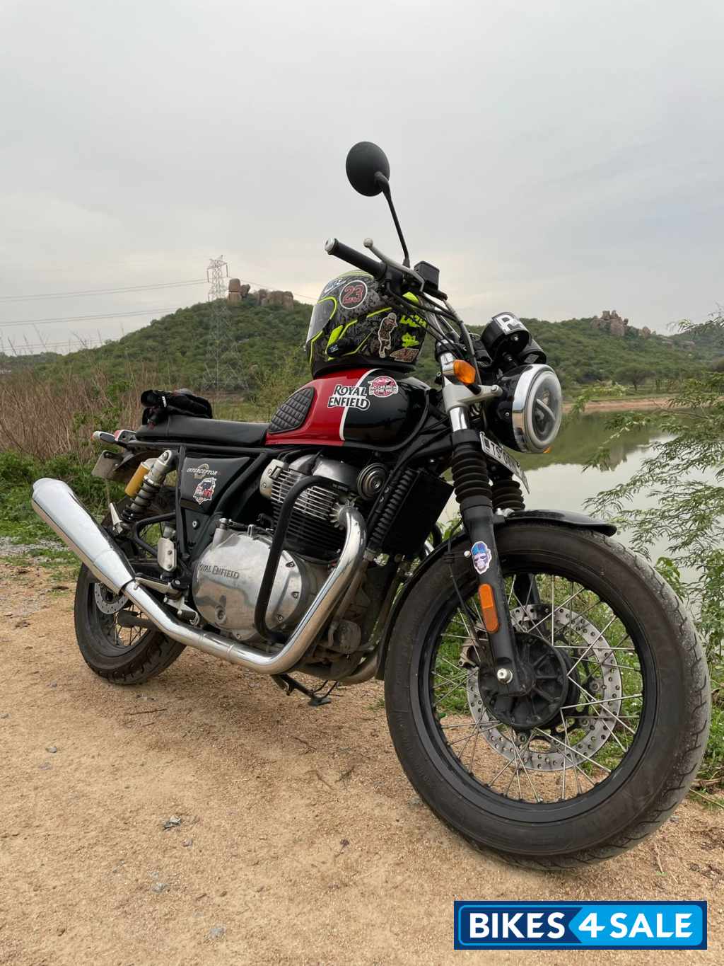 Ravishing Red Royal Enfield Interceptor 650 Twin