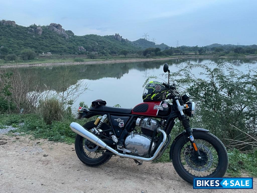 Ravishing Red Royal Enfield Interceptor 650 Twin