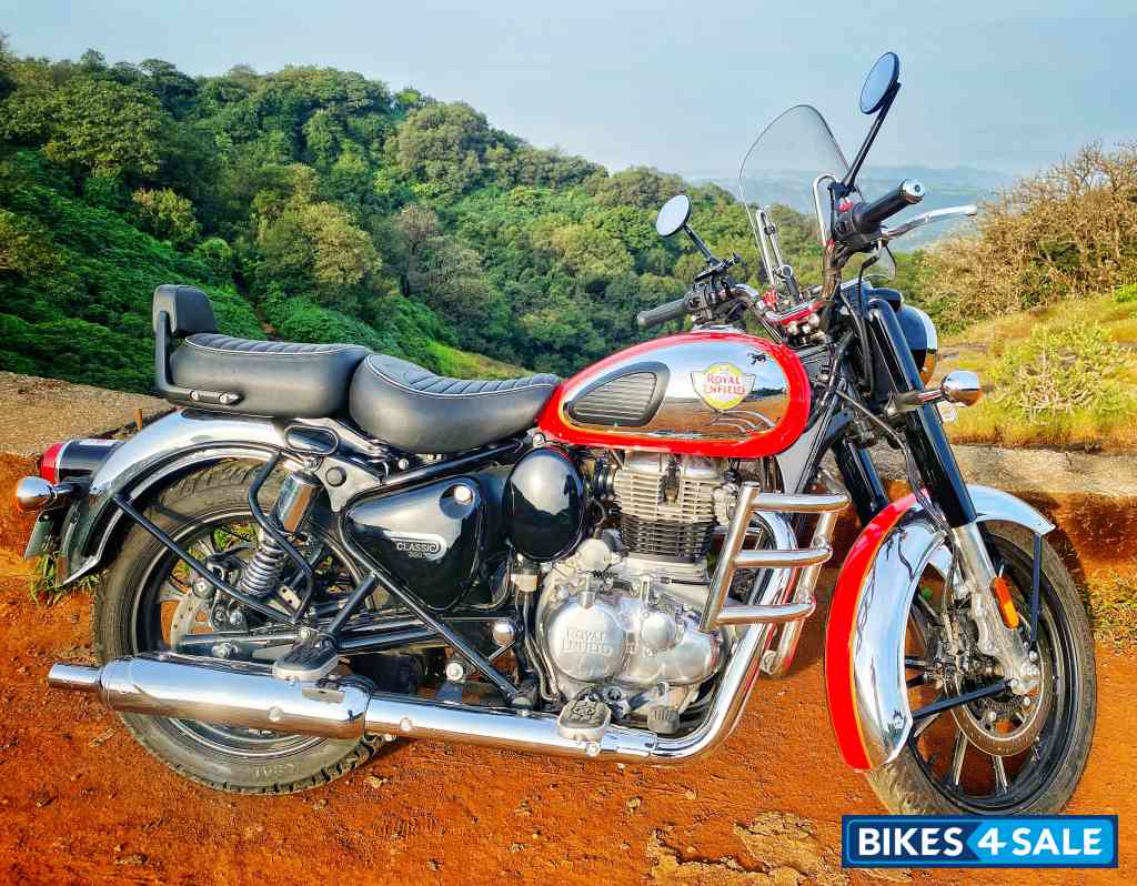 Chrome Red Royal Enfield Classic 350 2021