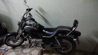 Ebony Black Bajaj Avenger Cruise 220