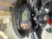 Neon Grey And Blue Bajaj Pulsar 125 Neon Disc Single Seat