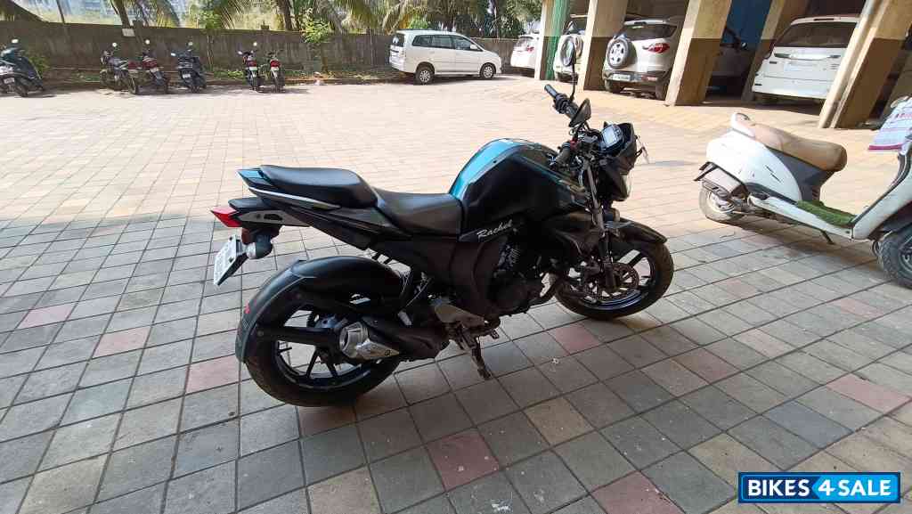 Black Yamaha FZ-S