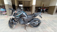 Black Yamaha FZ-S