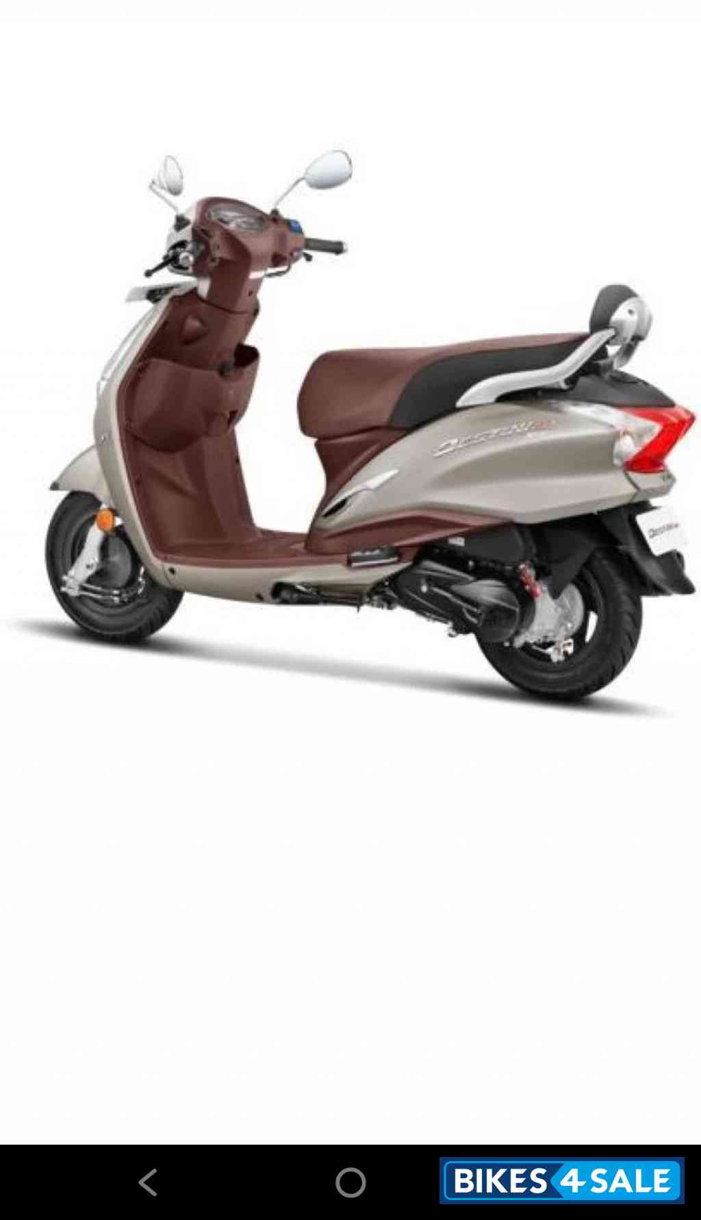 Matte Ray Silver Hero Destini 125 Xtec