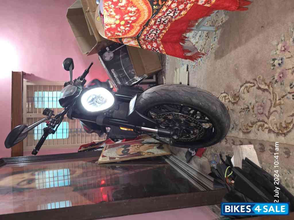 Black Ducati Monster 937cc