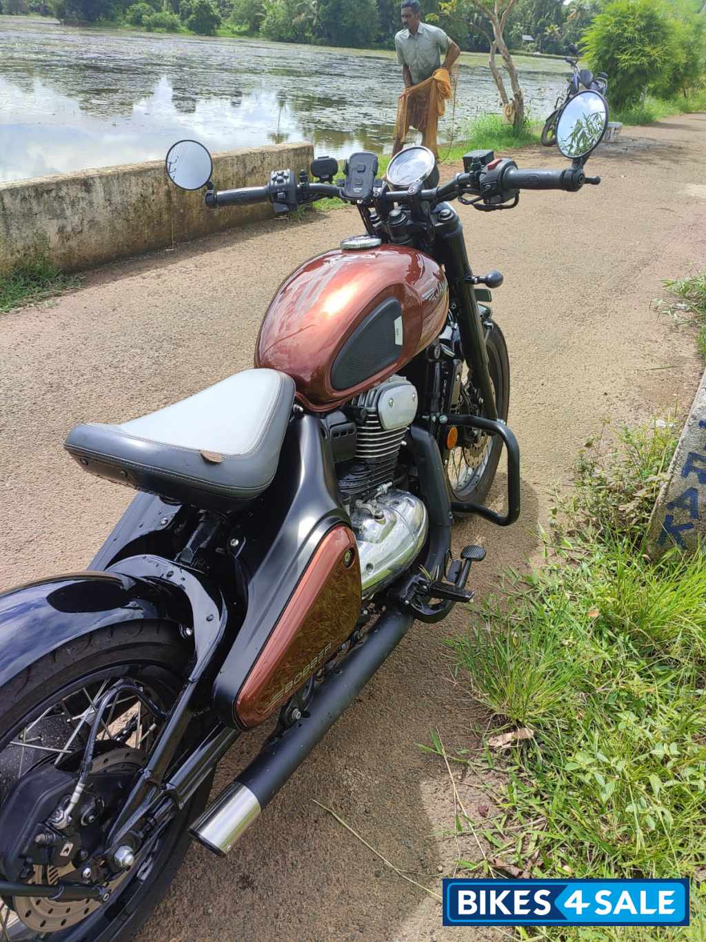 Mystic Copper Jawa 42 Bobber Dual Channel ABS