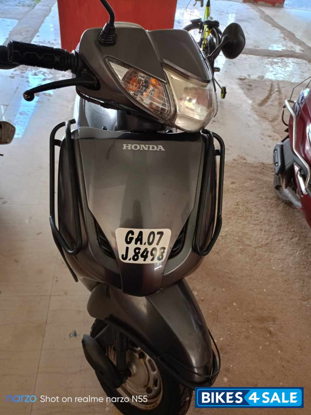 Black Honda Activa