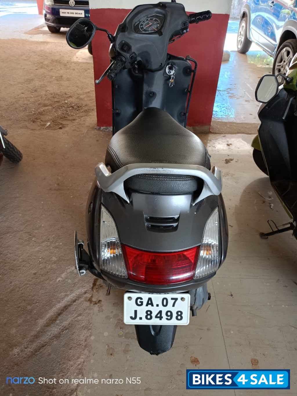 Black Honda Activa