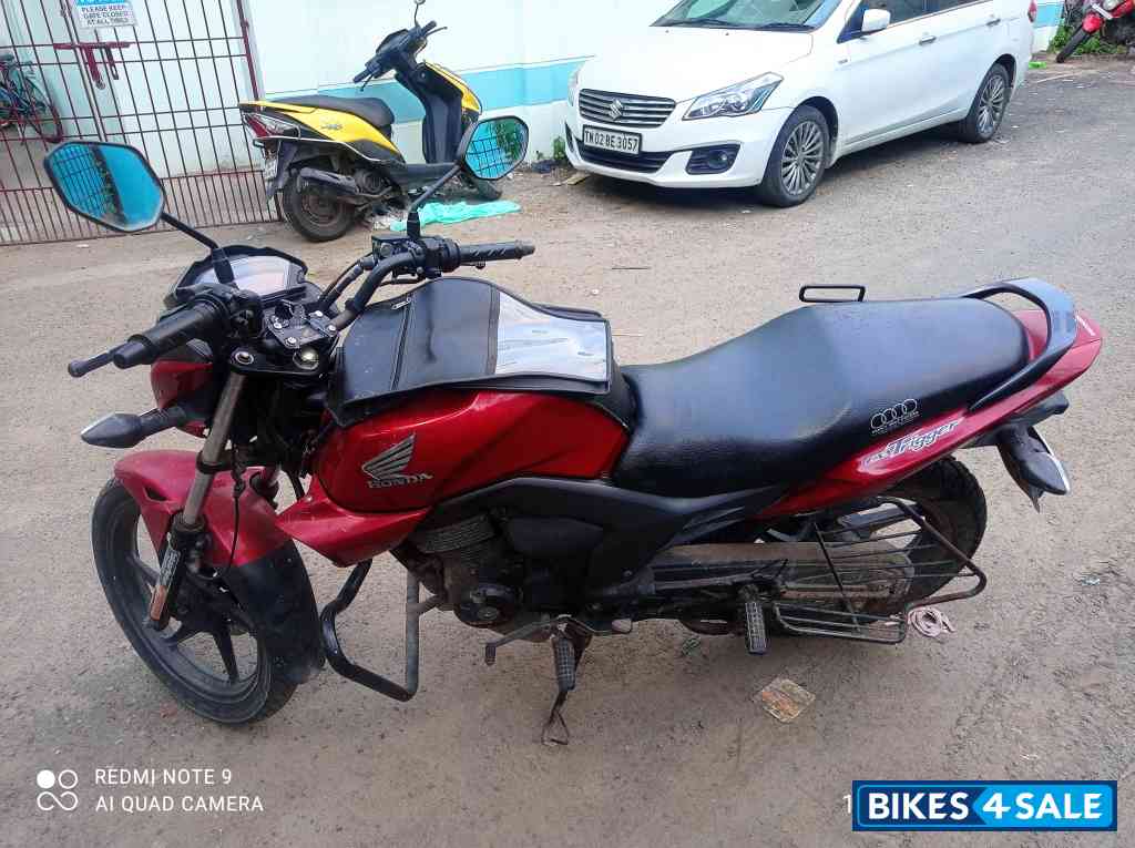 Red Honda CB Trigger
