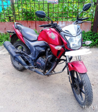 Red Honda CB Trigger