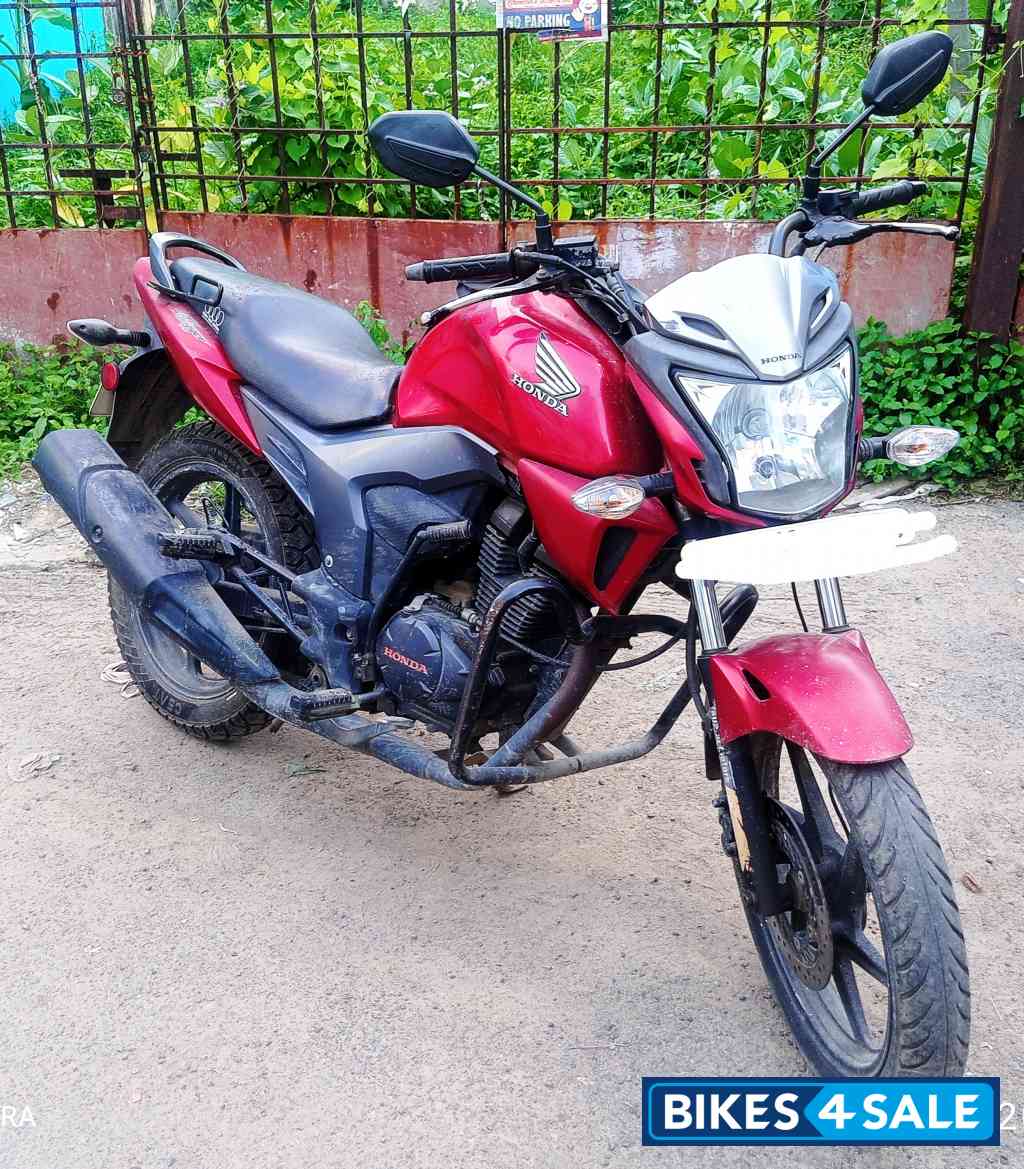 Red Honda CB Trigger Red Honda CB Trigger