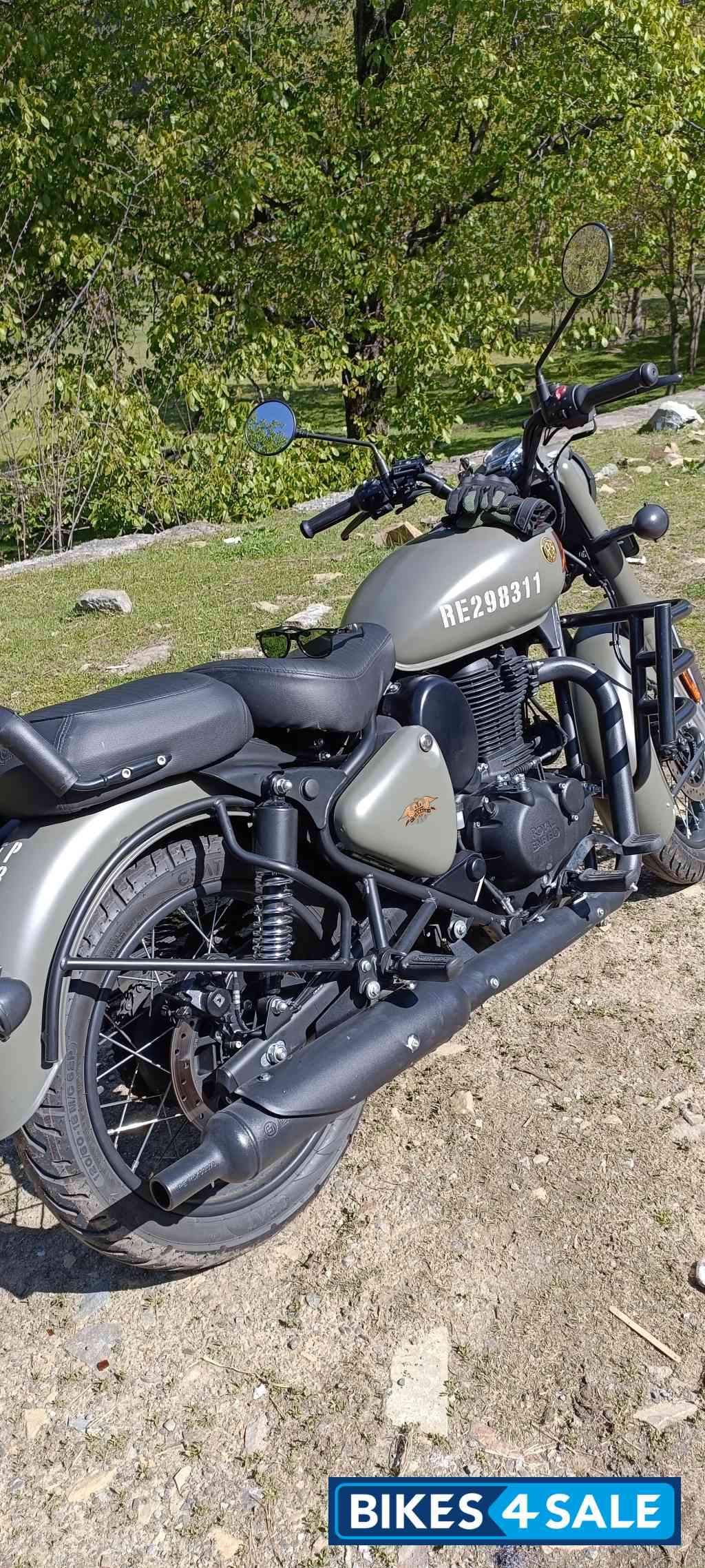 Marsh Grey Royal Enfield  Royal enfield signals 350