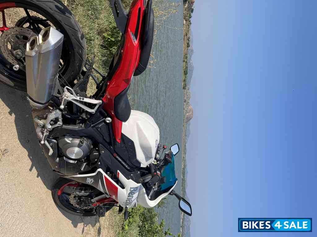 White And Red Benelli 302R