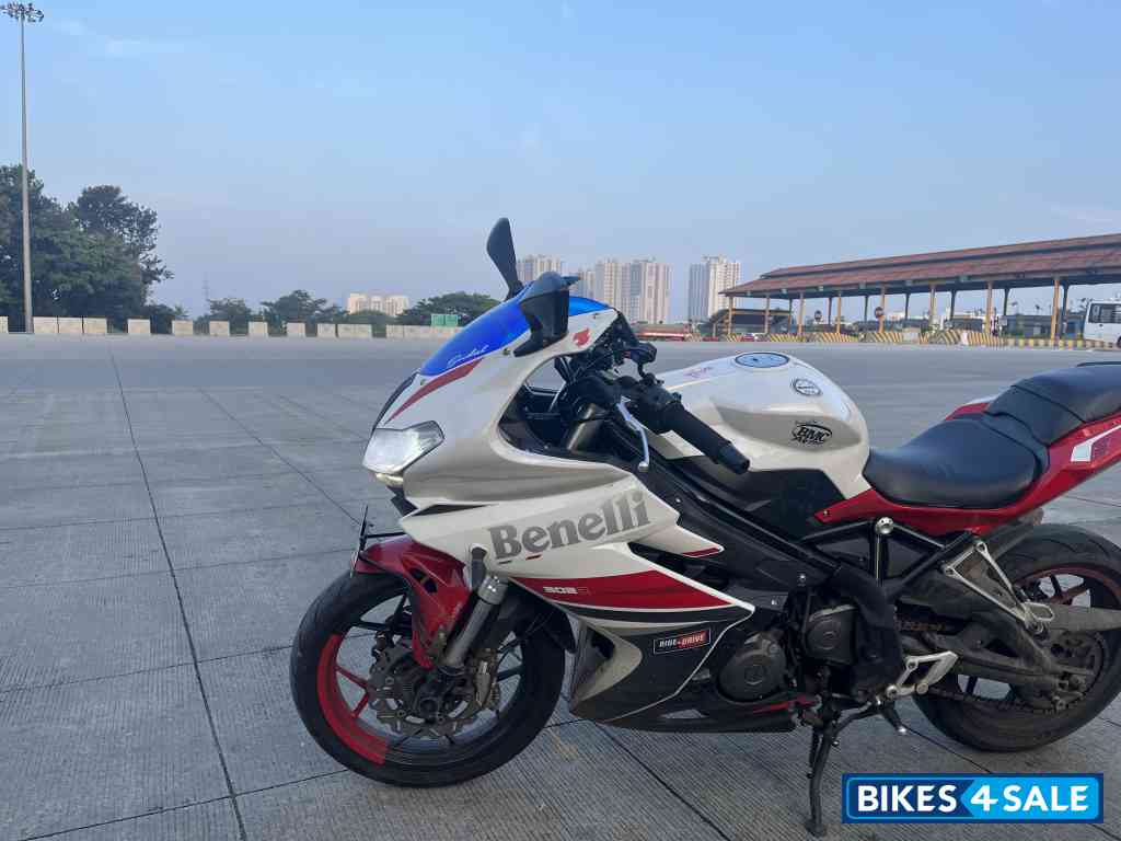White And Red Benelli 302R
