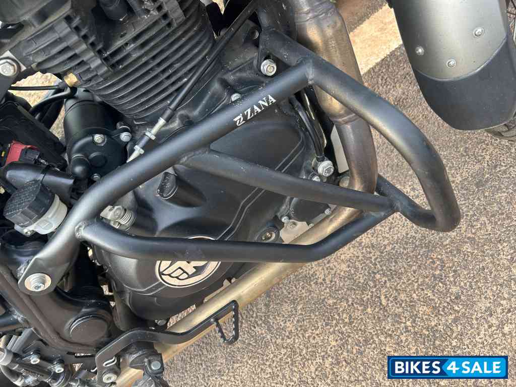 Gray Red Royal Enfield Scram 411