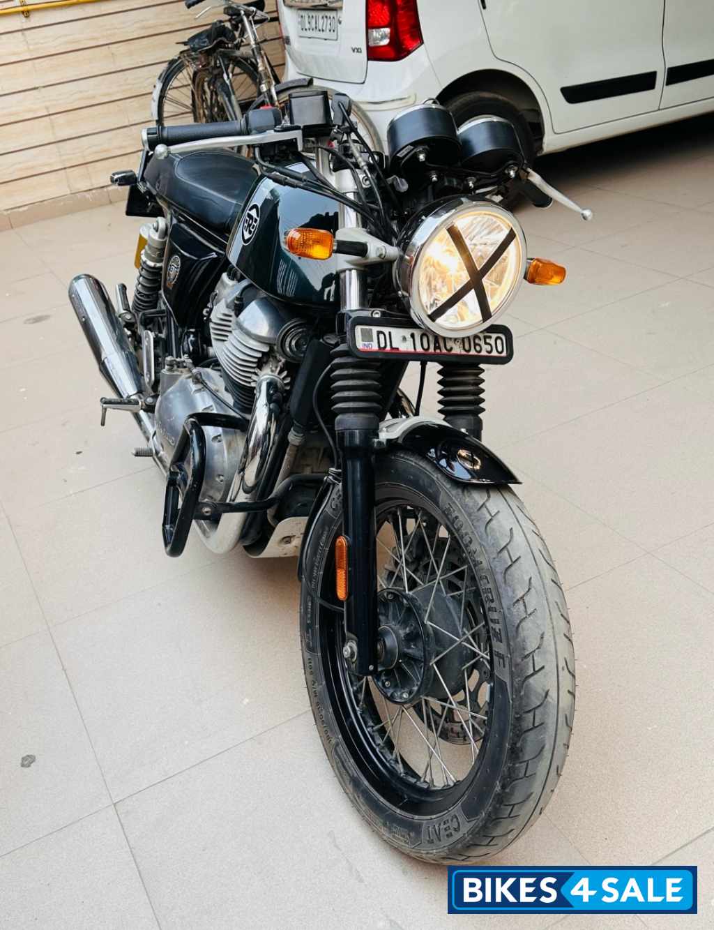 British Racing Green Royal Enfield Continental GT 650