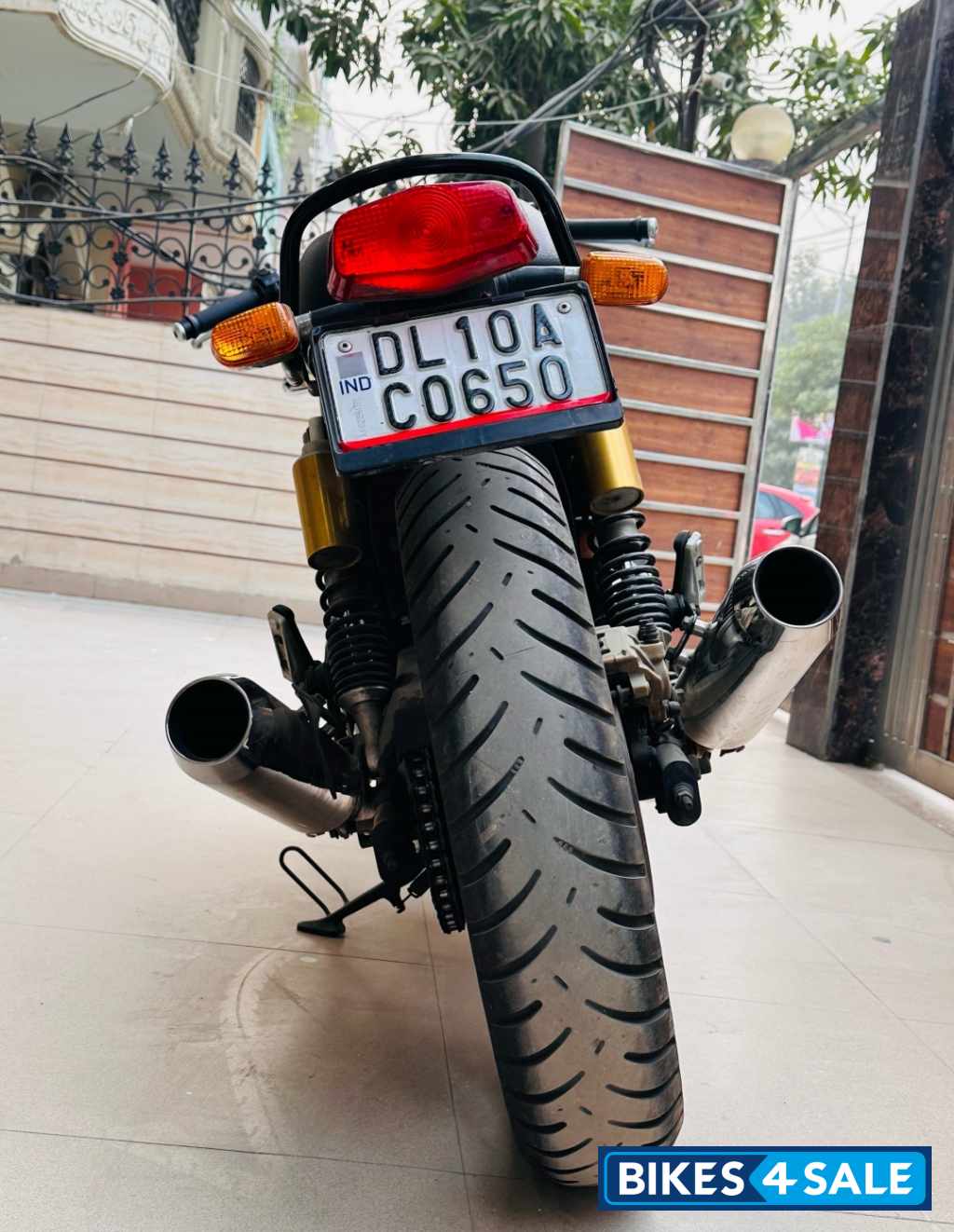 British Racing Green Royal Enfield Continental GT 650