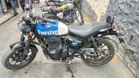 Rebel Blue Royal Enfield Hunter 350 Metro