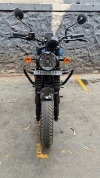 Rebel Blue Royal Enfield Hunter 350 Metro