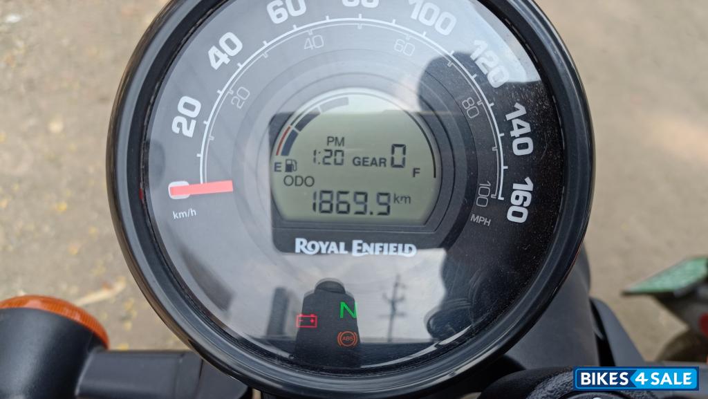 Rebel Blue Royal Enfield Hunter 350 Metro