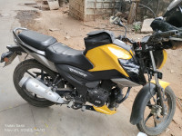 Yellow And Block TVS Raider 125