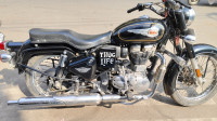 Black Royal Enfield Bullet Standard 350