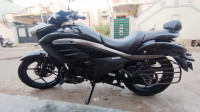 Black/ Metty Silver Suzuki Intruder 150