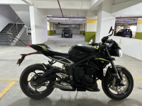 Matt Black Triumph Street Triple RS